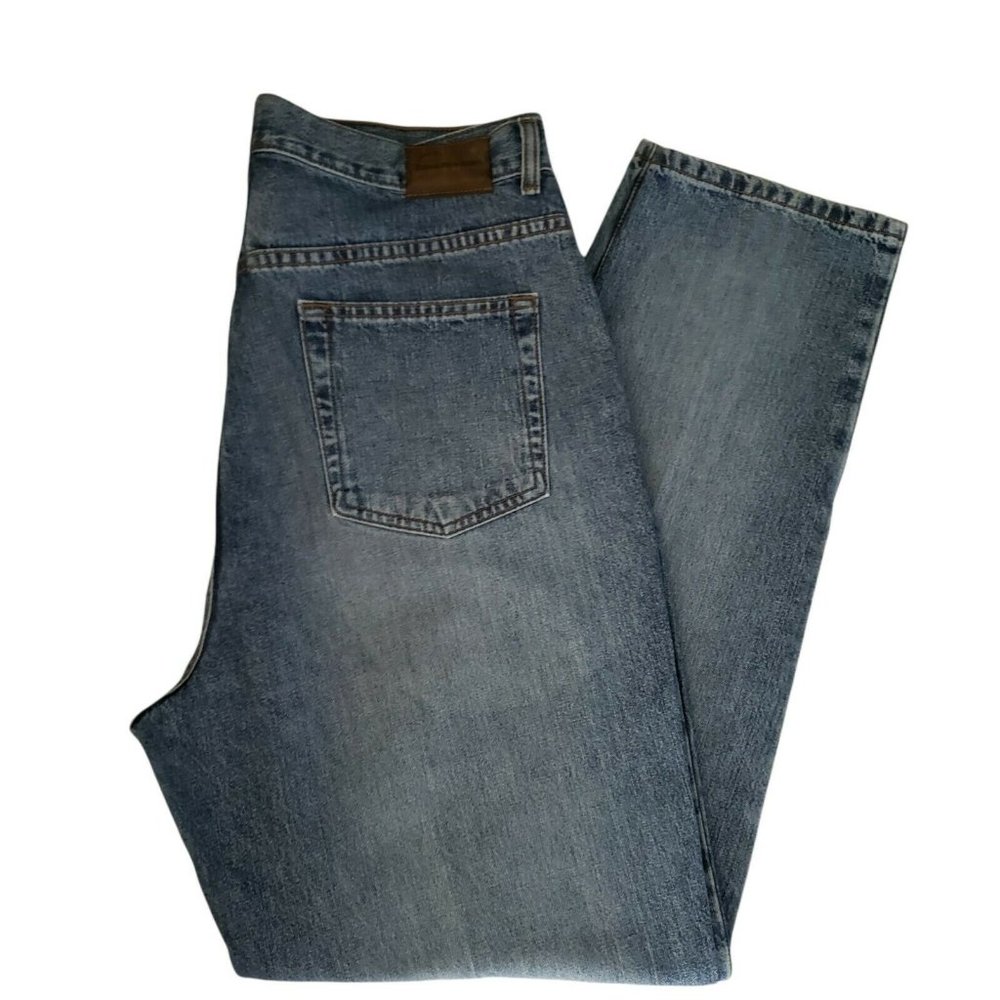 Calvin Klein Vintage Jeans Womens 16 34x30 5 Pocket Sandblast Wash High Waist